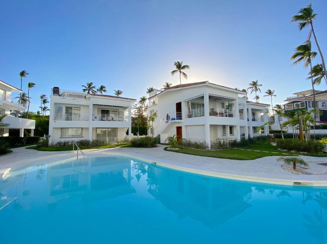 Blue Ocean Beachfront Villas & Apartments - Wifi, Pool, Bbq, Playa Los Corales Пунта-Кана Екстер'єр фото